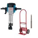 Martillo Demoledor 27 KG BOSCH GSH 27 VC / GRATIS CARRETILLA + 1-PUNTA AUTOAFILAFLE / BOSCH-8-1