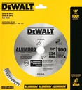 Disco Sierra Circular 10&quot; DEWALT 100 Dientes Aluminio / Eje 5/8 / 3/4 / DEWALT-2-Tabla-6