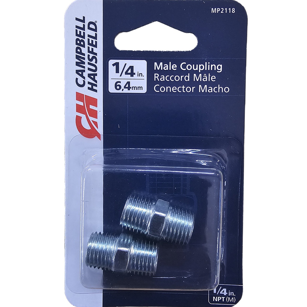 Compresor ACCE. Conector Macho Macho 1/4 Cambell Husfeld / DEWALT-5-C-1-D