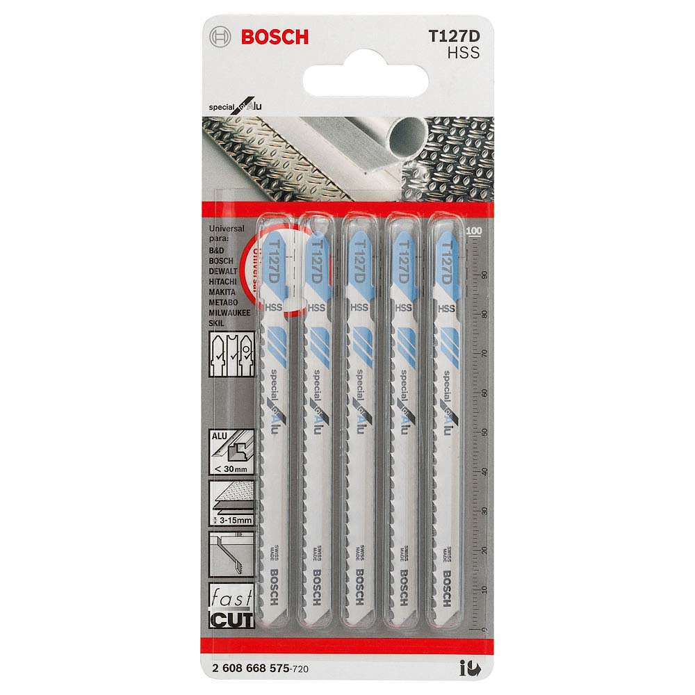 Sierra / 'Cuchilla para Caladora T127D 5U / BOSCH-11-D-2