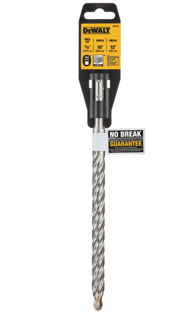 Broca SDS Plus 5/8" X 12" DEWALT / DEWALT-TABLA 4