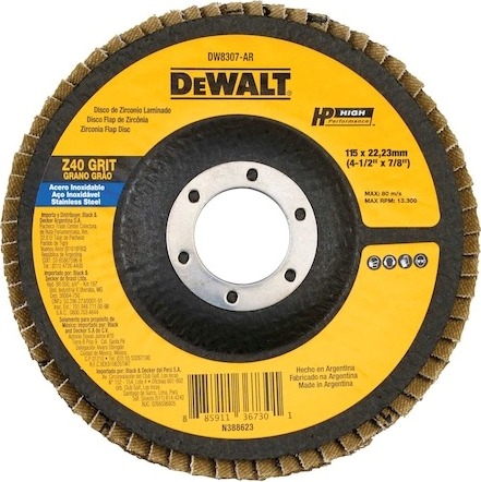Disco Laminado 4/12" DEWALT G.40 / DEWALT-3-E-2-B