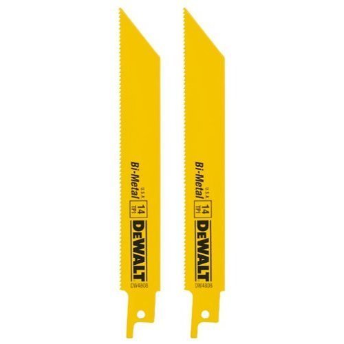 Sierra / 'Cuchilla Sable 6&quot; DW4811-2 Metal 6&quot; Largo / 18 Dientes / DEWALT-Tabla-4