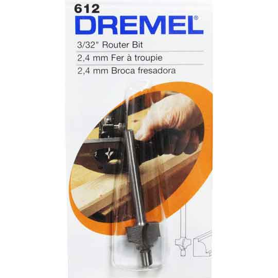 Fresas para Router Dremel DR612 / BOSCH-