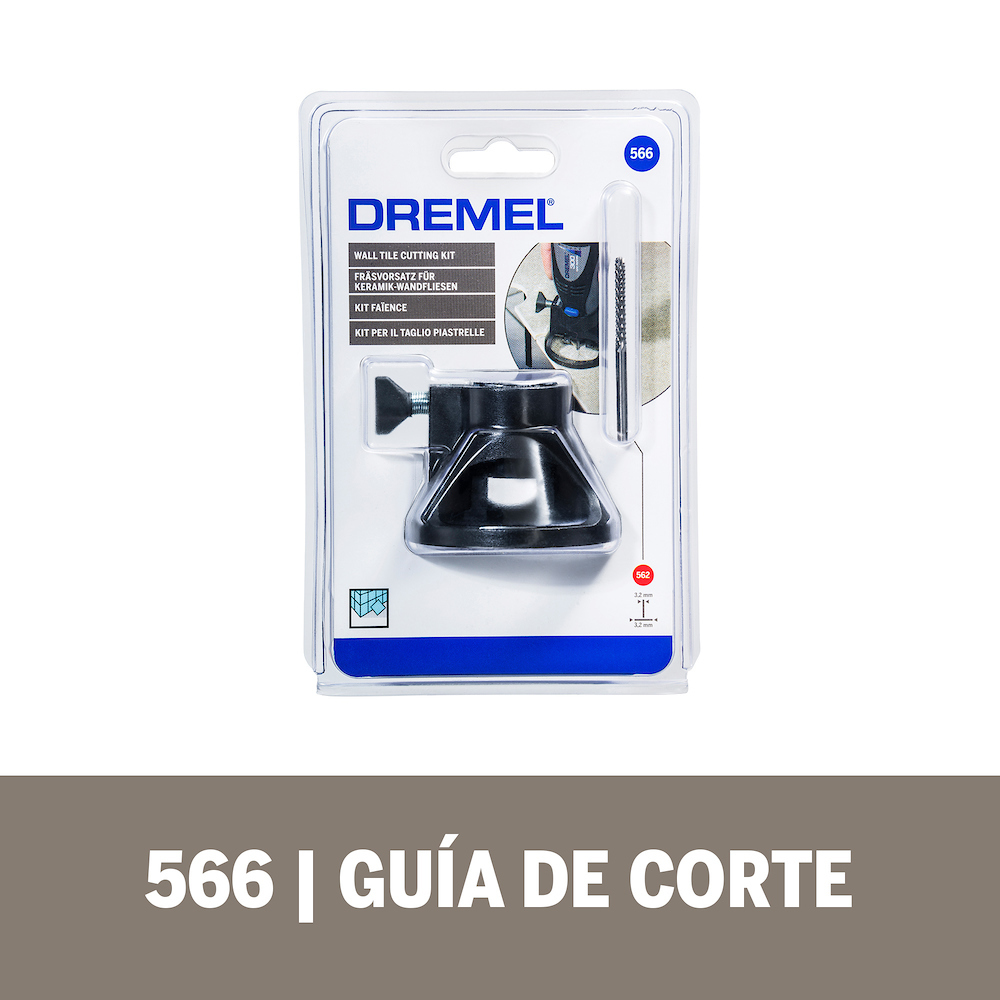 Kit Para Cortar Azulejo  DREMEL / DR566 / BOSCH-TABLA 1