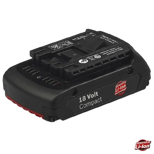 Bateria BOSCH 18 V Taladro Inalambrico LITHIUM-IO / 1.3 Ah / BOSCH-5-D-1-