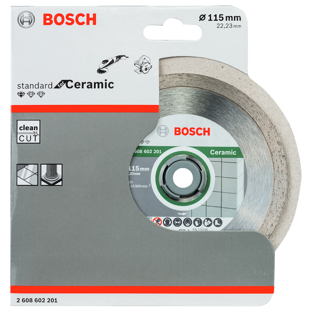 Disco de diamante 4 1/2&quot; RIN Continuo BOSCH para Ceramica / BOSCH-TABLA-7