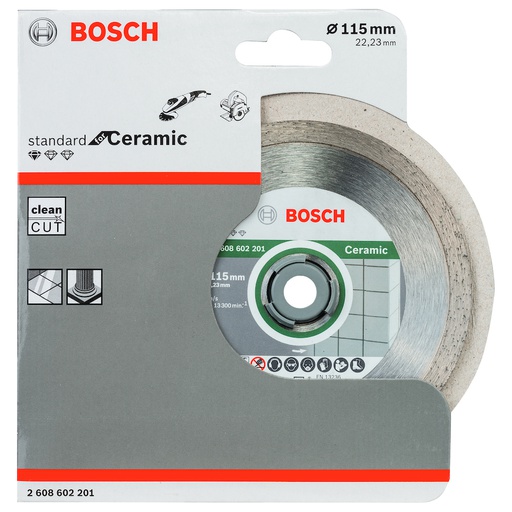 [2608602201] Disco de diamante 4 1/2" RIN Continuo BOSCH para Ceramica / BOSCH-TABLA-7