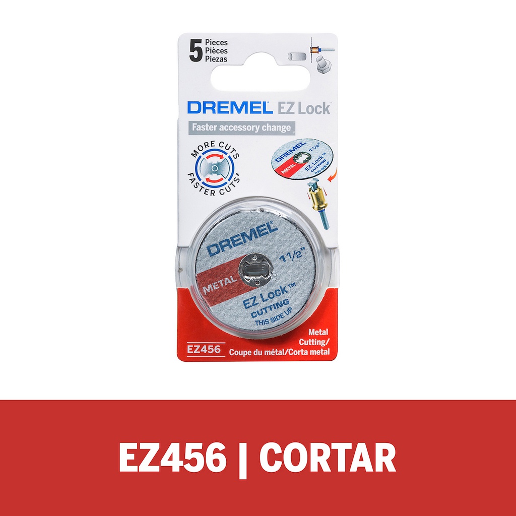 Ruedas Cortadoras EZ DREMEL / Kit 5 Unidades / EZ456 / BOSCH-TABLA 2