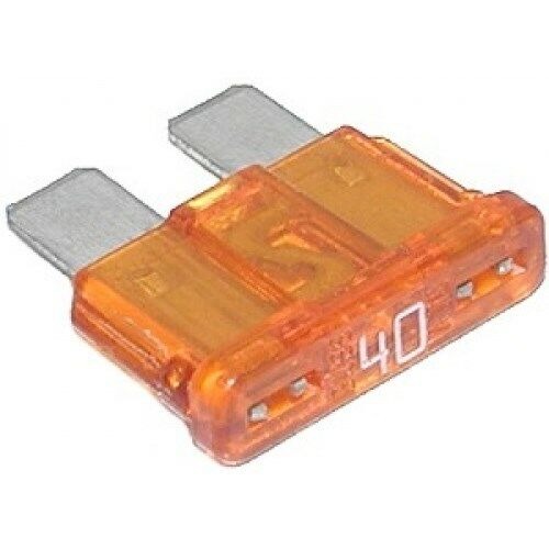 Fusible FLOSSER NORMAL Anaranjado / Uña / 40 Amp / BOSCH-