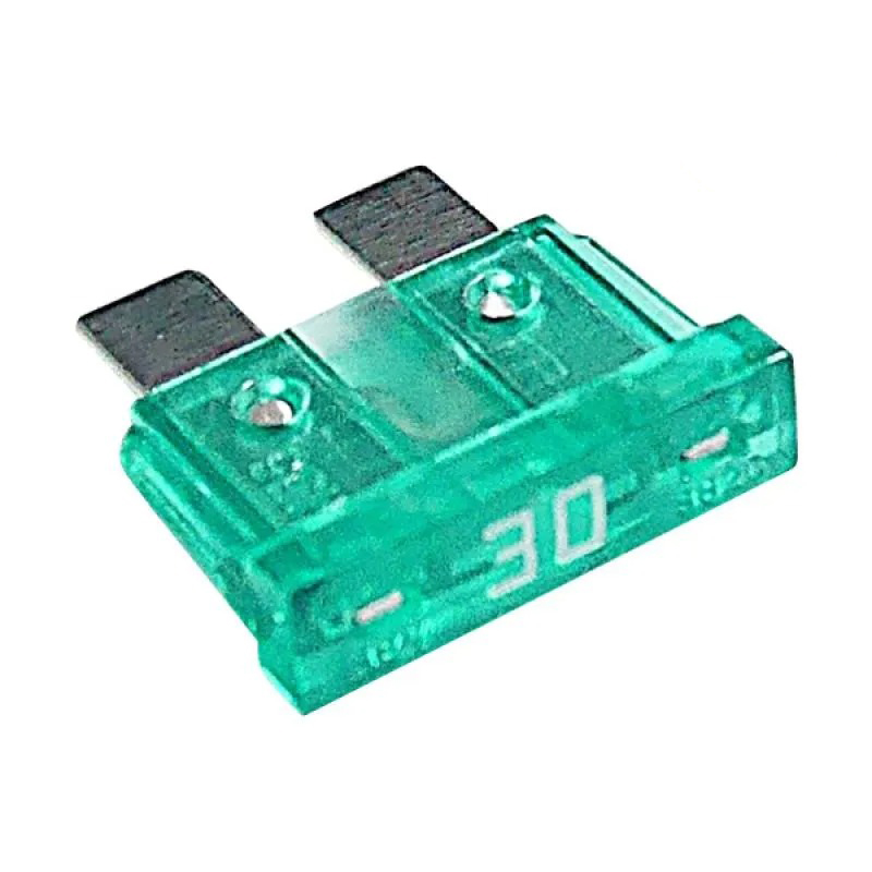 Fusible FLOSSER NORMAL Verde / Uña / 30 Amp / BOSCH-EXHIBICIÓN