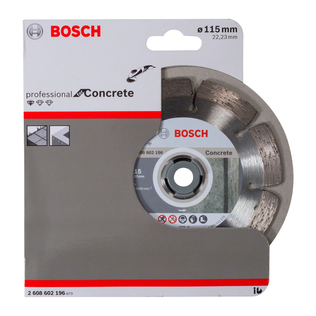 Disco de diamante 4 1/2" ECO BOSCH / Concreto Solido / BOSCH-TABLA-7