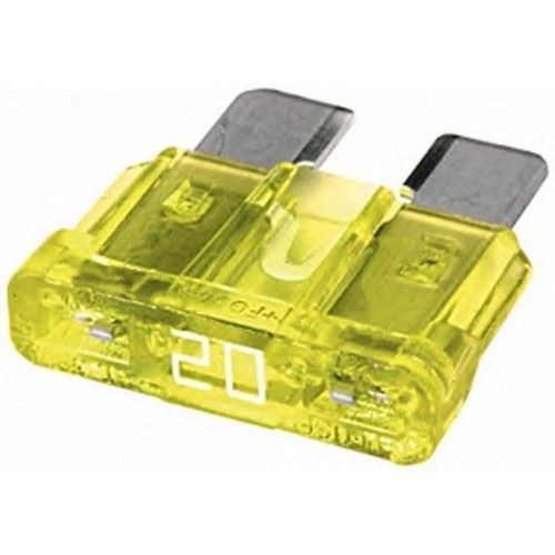 Fusible FLOSSER GRANDE Amarillo / Uña / 20 Amp / BOSCH-