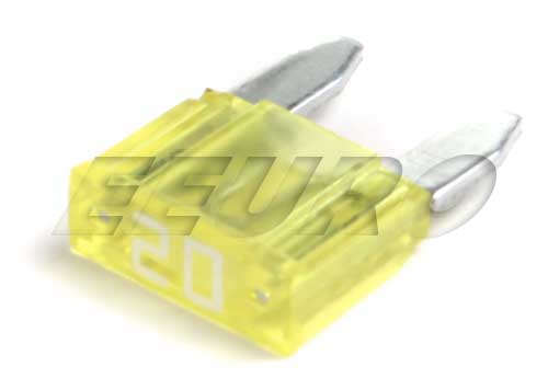Fusible FLOSSER MICRO / Amarillo / Uña / 20 Amp / 32V / BOSCH-10-D-1