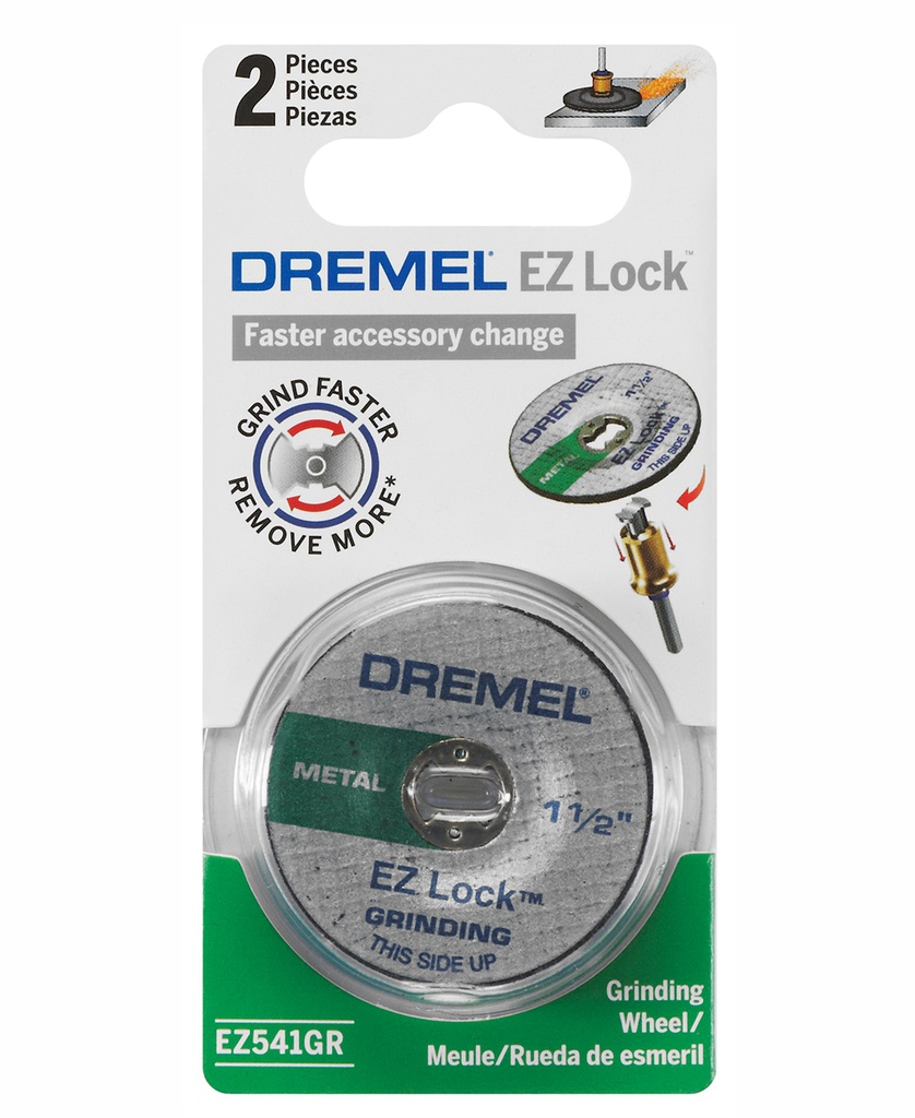 Ruedas Desbaste DREMEL EZ541GR / Kit 2 Unidades  / Pulido Me / BOSCH-