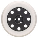 Plato Lijadora GEX 125-150 AVE BOSCH / 5&quot; Velcro 8 Hoyos / BOSCH-TABLA-5