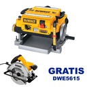 Cepilladora DEWALT Portatil de 13 / GRATIS Sierra Circular 7 1/4&quot; DWE5615 / DEWALT-