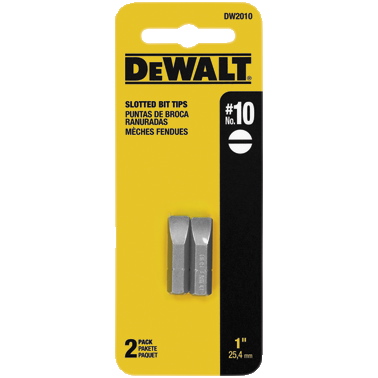 Punta Plana #10 de 1&quot; DeWalt / DEWALT-