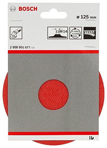Plato de Hule 5" BOSCH ( Con Velcro ) / BOSCH-TABLA-5