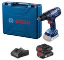 Taladro inalambrico 18V BOSCH GSB 180-LI + PERCUCION / BOSCH-8-B-1