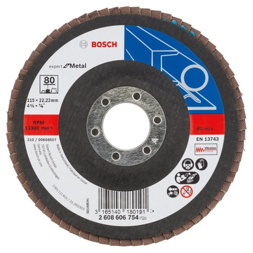 Disco Laminado 4/12" G.80 / METAL / EXPERT / BOSCH-7-D-3