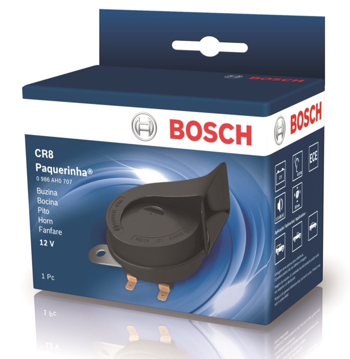 Bocina de Caracol CR8 / 12V / ( Par, Grave y Aguda ) / BOSCH-5-C-2