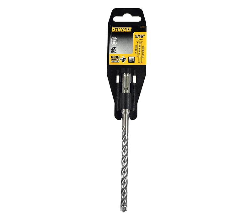 Broca SDS Plus 1/4&quot; X 6 DEWALT / 4 LADOS / DEWALT-TABLA 4