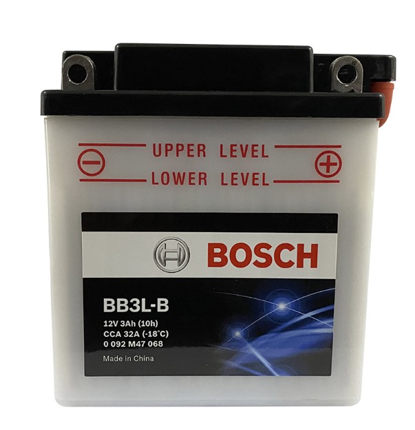 Bateria Moto BB3L-B BOSCH / 3 Ah / BOSCH-