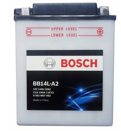 Bateria Moto BB14L-2A / YB14L-A2 / 14 Ah / BOSCH-