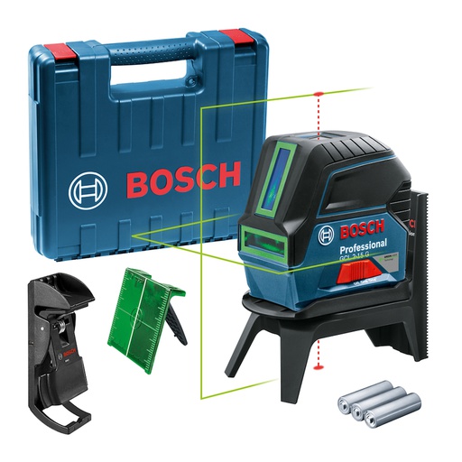 [1066J] Nivel Laser GCL 2-15 G BOSCH VERDE / BOSCH-5-E-2