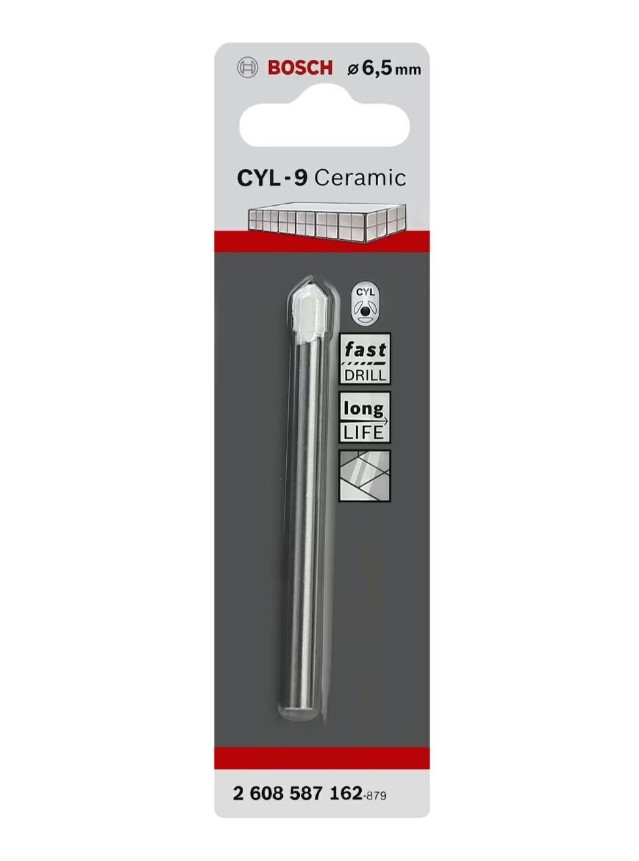 Broca Diamantada 1/4" ( 6,5 mm ) / PORCELANA Y CERAMICA / BOSCH-TABLA-5