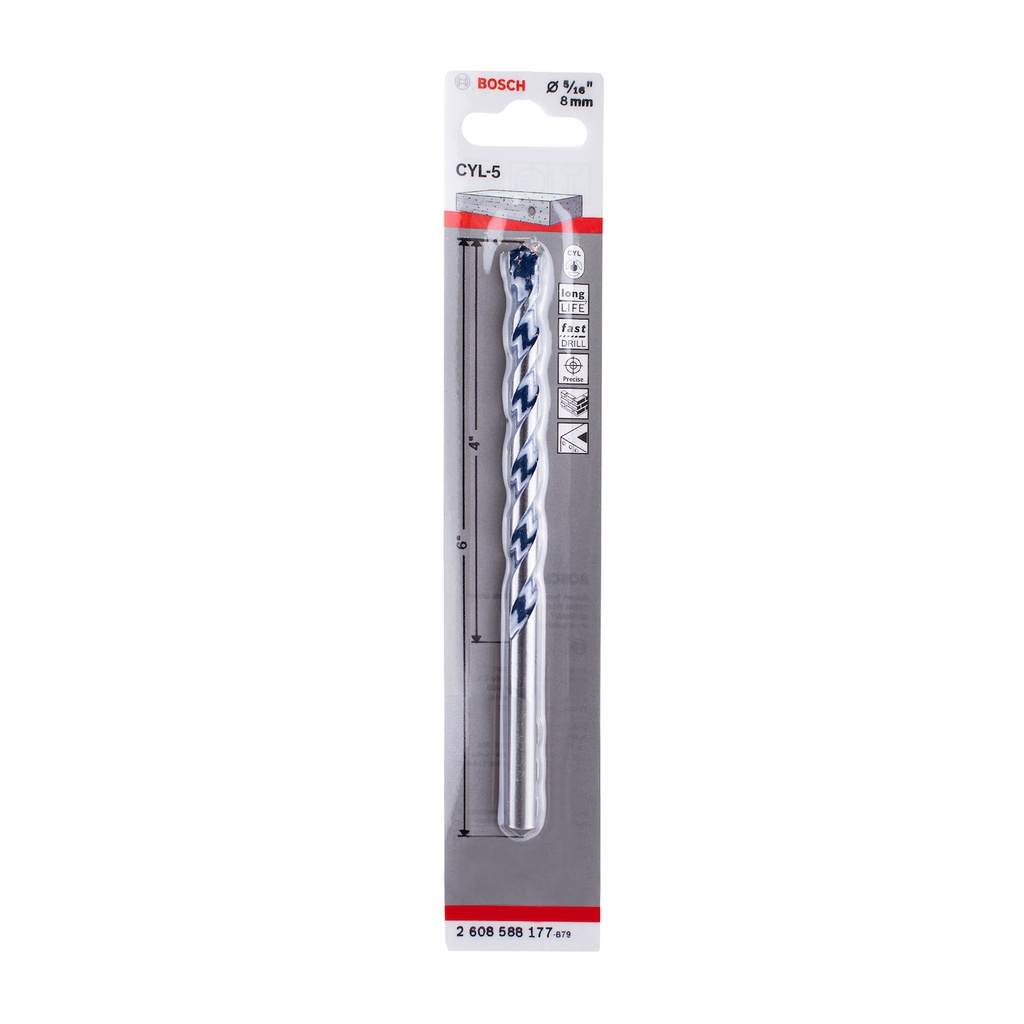 Broca Concreto Blue Granit BOSCH 5/16 X 6 / BOSCH-