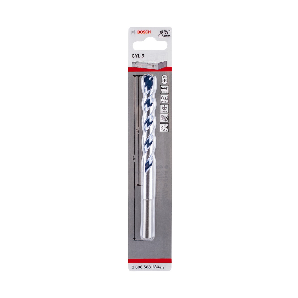 Broca Concreto Blue Granit BOSCH 3/8 X 6 / BOSCH-TABLA-5