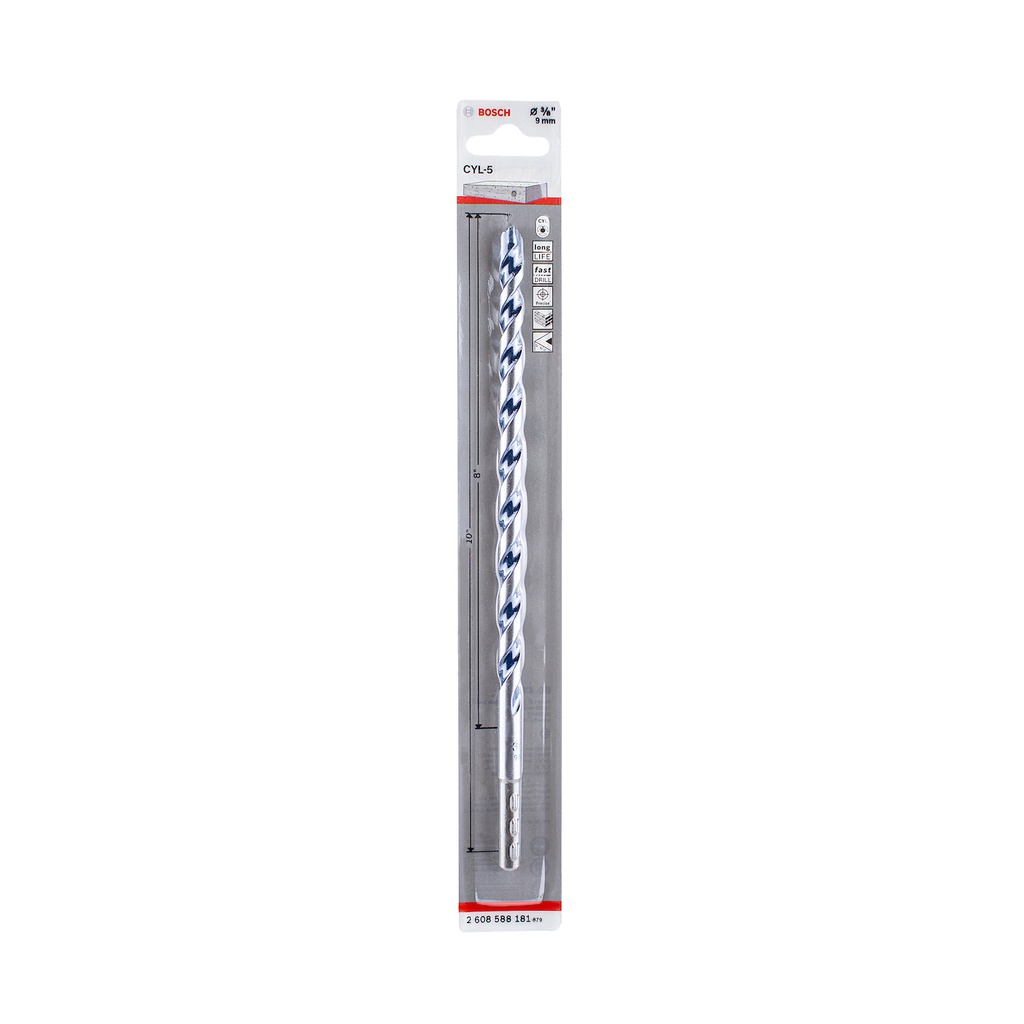 Broca Concreto Blue Granit BOSCH 3/8 X 10 / BOSCH-