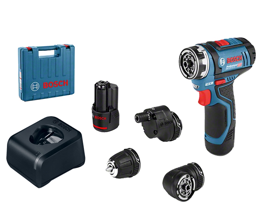 Taladro inalambrico 12V BOSCH GSR 12V-15 FC 5 EN 1 / BOSCH-7-E-2