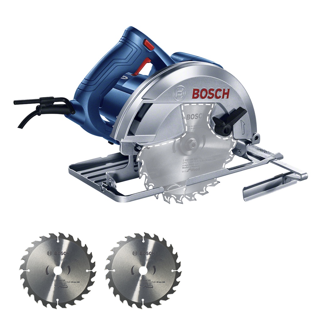 Sierra Circular BOSCH 7 1/4&quot; GKS 150 1500 Watt / + DISCO / Eje 20 mm / BOSCH-10-P