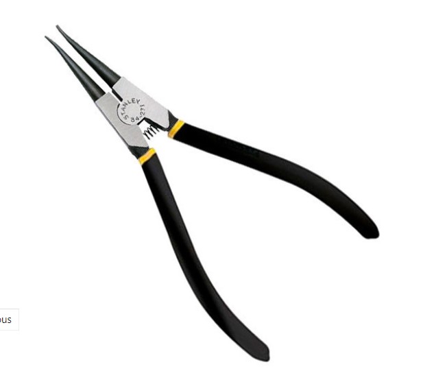 Pinza Recta 7&quot; /Anillos de Retencion / Exterior / STANLEY / DEWALT