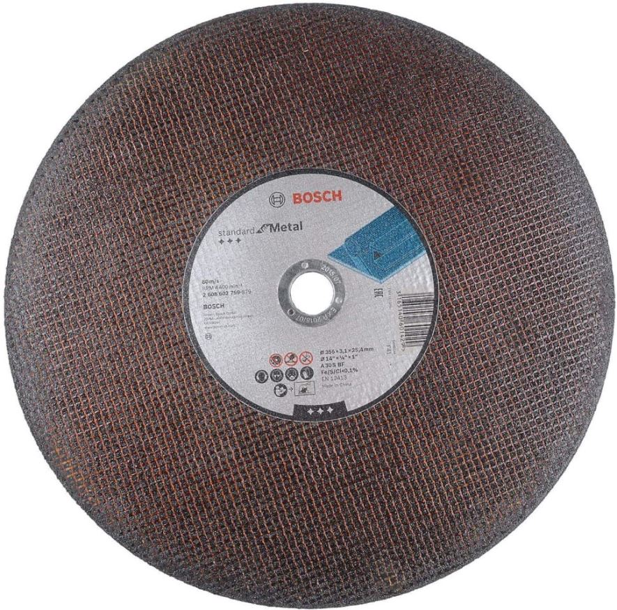 Disco abrasivo 14" corte metal  1M BOSCH / STANDARD / BOSCH-8-PISO
