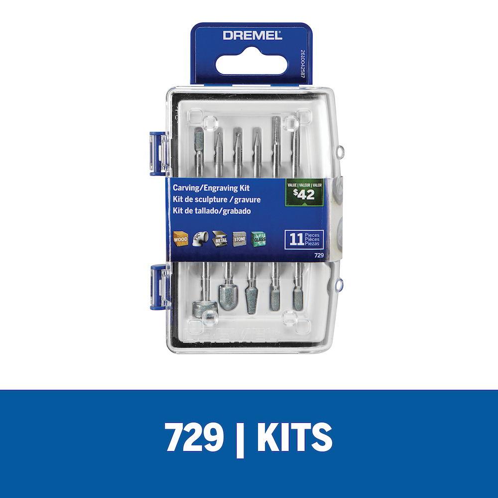 Kit Accesorios 11 Piezas Dremel DR729 / BOSCH-18-D-3-D