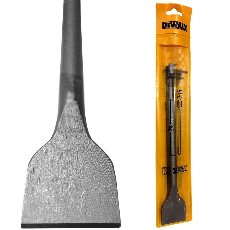 Cincel Plano SDS Plus 250 mm DEWALT / ESPATULA 1 1/2" / DEWALT-6-B-4-C