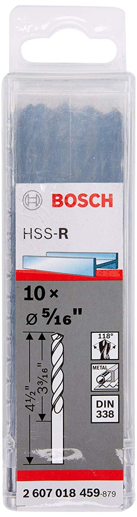 Broca Metal Madera HSS BOSCH 5/16&quot; / BOSCH-