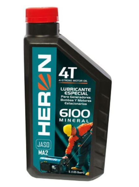 Aceite Mineral HERON Generador 4 Tiempos ( 1 Litro ) / BOSCH-2-D-3-F