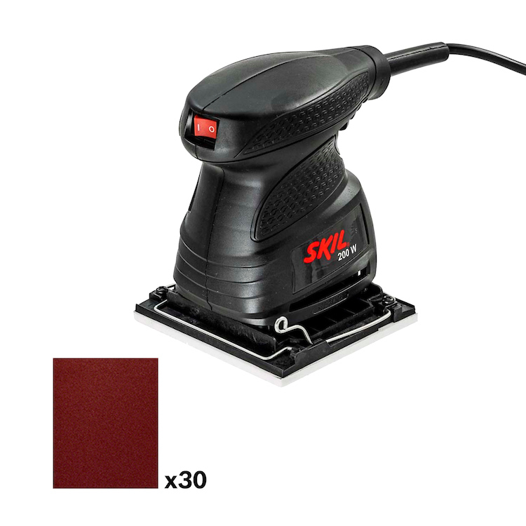 Lijadora Orbital SKIL 1/4" / + 30 LIJAS / BOSCH-6-B-3