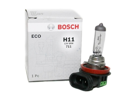Bombilla BOSCH / ECO LINE / H11 / 12V / 55 W / ECO LINE / BOSCH-PISO-1