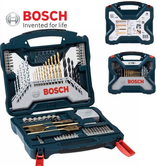 Juego de 70 Piezas X- LINE BOSCH AZUL / BOSCH-8-B-2