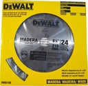 Disco Sierra Circular 8 1/4&quot; 24D / DEWALT-Tabla-1