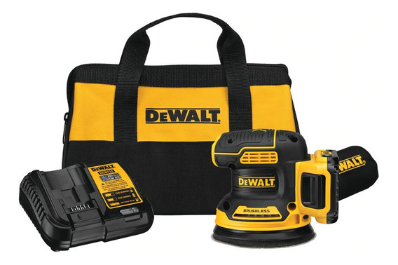 Lijadora Exentrica DEWALT / 5&quot; DCW210D1 / 1-Bateria 2 Amp / / DEWALT-1-B-2-A