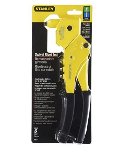 Remachadora Manual / 1/8, 3/32, 5/32, 3/16 STANLEY / DEWALT-