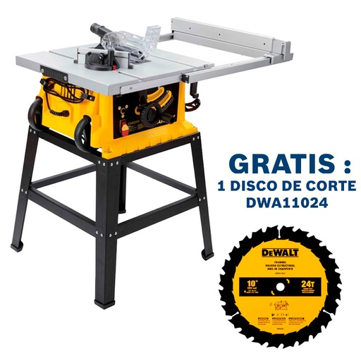 [SST1801-B3] Sierra de Banco STANLEY SST1801-B3 1800W / Gratis disco 10&quot; 24 Dientes / DEWALT-(B2)-Piso-1