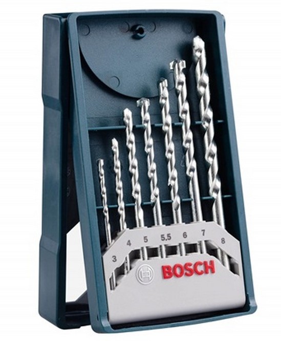 Juego de 7 Piezas X- LINE BOSCH AZUL ( Brocas Concreto ) / BOSCH-TABLA-5